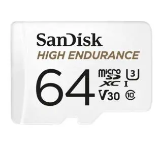 SANDISK High Endurance microSDXC 64GB V30
