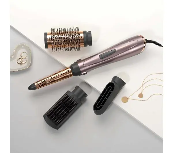 BaByliss Air Style 1000 Hot Air AS136E 1000W Jonizacja Zimny nawiew Średnica szczotki 50mm 2 poziomy temperatury