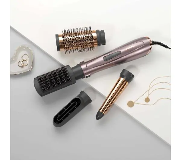 BaByliss Air Style 1000 Hot Air AS136E 1000W Jonizacja Zimny nawiew Średnica szczotki 50mm 2 poziomy temperatury