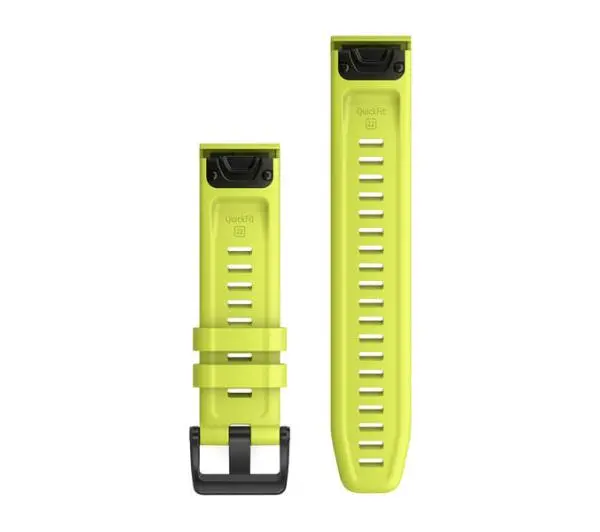 Garmin silikonowy QuickFit 22mm amp Żółty