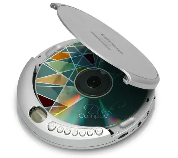 Lenco CD-201 Srebrny