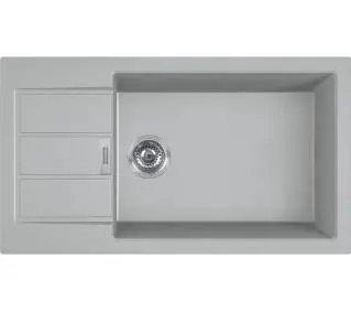 Franke Sirius 2.0 S2D Slim 611-78 XL Tectonite Kamienny szary - DRUGI -30%, ALBO 5-TY ZA 1ZŁ - Kup na Raty - RRSO 0%