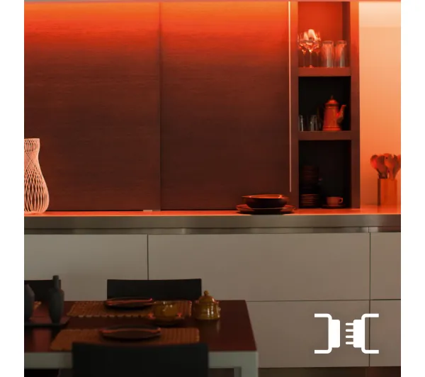 Philips Hue White and Colour Ambiance Lightstrip Plus 1m