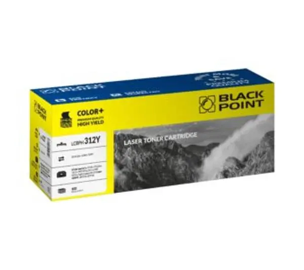Black Point LCBPH312Y (zamiennik CE312A nr 126A) Żółty
