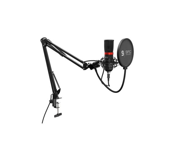 mikrofon SPC Gear SM950 Streaming USB Microphone (czarny) (SPG053)