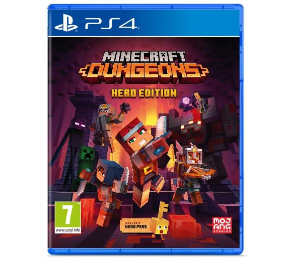 gra Minecraft Dungeons - Edycja Hero Gra na PS4 (Kompatybilna z PS5)