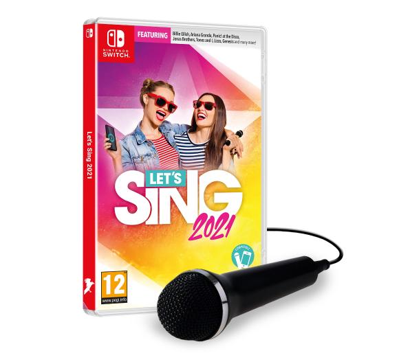 gra Let's Sing 2021 + mikrofon Gra na Nintendo Switch
