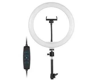 Tracer Statyw z lampą pierścieniową 30cm