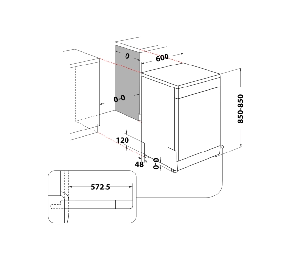 Whirlpool WFO 3T141 X 60cm Automatyczne otwieranie drzwi - DRUGI -30%, ALBO 5-TY ZA 1ZŁ - Kup na Raty - RRSO 0%