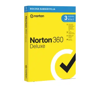 Norton 360 Deluxe 25GB 3 Urządzenia/1 Rok