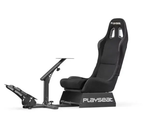 Playseat® Evolution Black Actifit Wyścigowy Tkanina do 122kg Czarny
