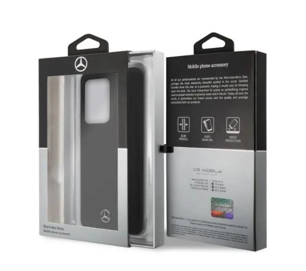 Mercedes-Benz Silicone Line MEHCS69SILSB Samsung Galaxy S20 Ultra Czarny