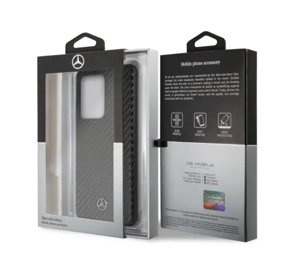 Mercedes-Benz Dynamic Line MEHCS69SRCFBK Samsung Galaxy S20 Ultra Czarny