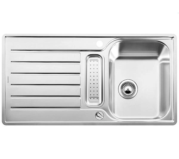 Zlewozmywaki kuchenne - Blanco LANTOS 5 S-IF 517281 Stalowy Srebrny