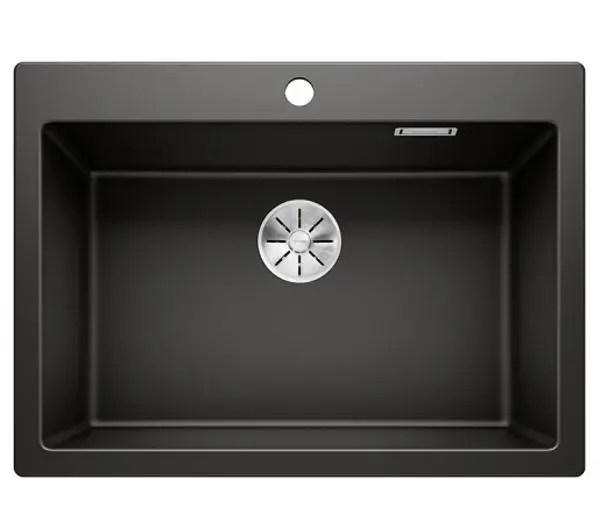 Zlewozmywaki kuchenne - Blanco PLEON 8 525957 Granitowy Czarny