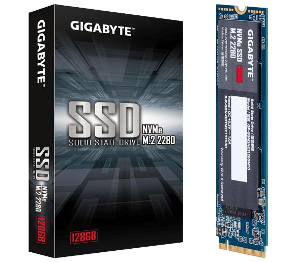 dysk SSD Gigabyte 128GB M.2 PCIe NVMe