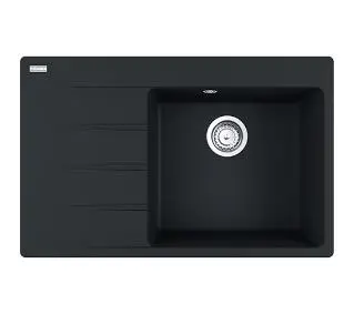 Franke Centro CNG 611-78 TL Komora z prawej strony Granitowy Czarny mat - DRUGI -30%, ALBO 5-TY ZA 1ZŁ - Kup na Raty - RRSO 0%