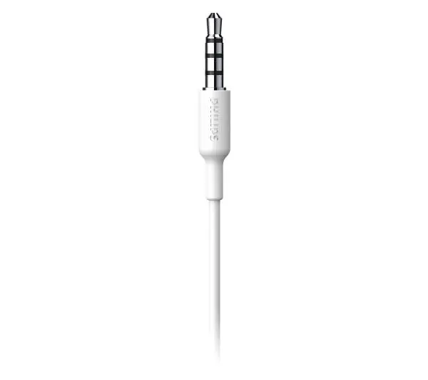 Philips TAA1105WT/00 Dokanałowe Mikrofon Biały