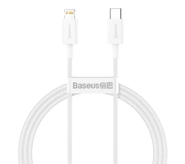 Baseus Superior Series 20W PD 1m Biały