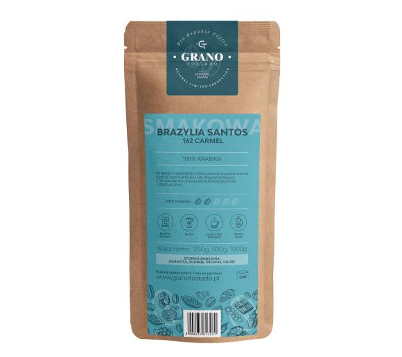 kawa Grano Tostado Brazylia Santos 162 carmel 500 g