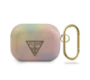 Guess GUACAPTPUMCGG01 Tie & Dye Collection AirPods Pro Różowy