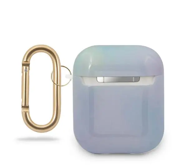 Guess GUACA2TPUMCGC02 Tie & Dye Collection AirPods Niebieski