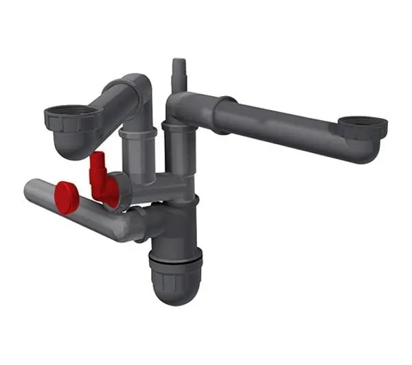 Syfon do zlewozmywaków FRANKE 112.0551.365 Szary