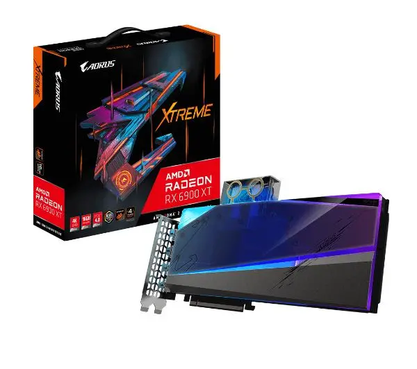 Gigabyte AORUS Radeon RX 6900 XT XTREME WATERFORCE WB 16GB GDDR6 256bit