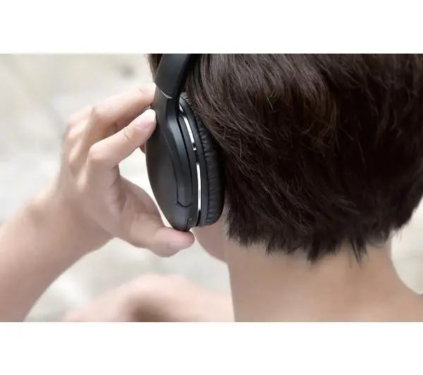 Baseus Encok D02 Pro Nauszne Bluetooth 5.0 Czarny