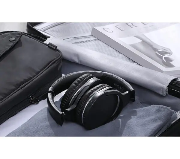 Baseus Encok D02 Pro Nauszne Bluetooth 5.0 Czarny