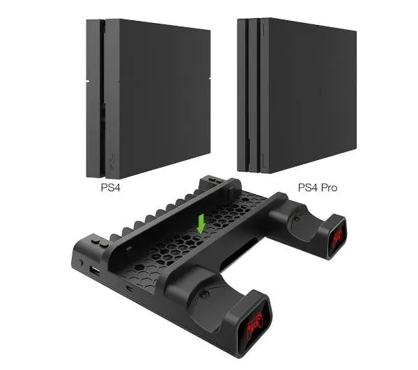 FroggieX FX-P4-C3-B Dokująca i chłodząca do PS4