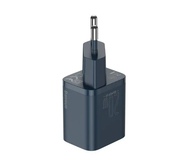 Baseus TZCCSUP-B03 Super Si Quick Charger 1C 20W + kabel USB-C do Lightning 1m Niebieski