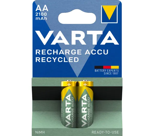VARTA Rechargeable ACCU Recycled AA 2100mAh 2szt.
