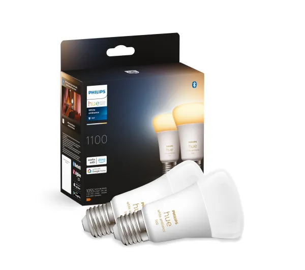Inteligentne oświetlenie - Philips Hue White Ambiance E27 2 szt.