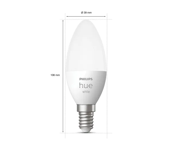 Philips Hue White E14 2 szt.