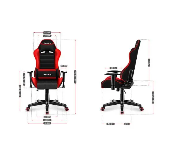 Huzaro Ranger 6.0 Mesh Dla dzieci do 130kg Tkanina Czerwony - Kup na Raty - RRSO 0%