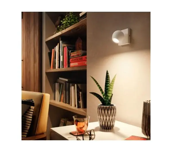 Philips Hue White Ambiance Buckram 929003048401 bez pilota Biały