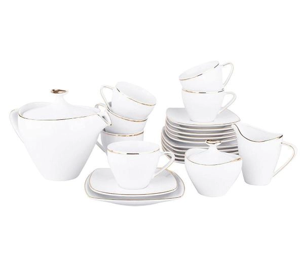 Zastawa stołowa - MariaPaula Moderna Gold - 21 elementów