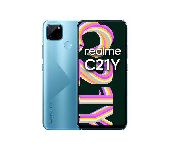 smartfon realme C21Y 4+64GB (niebieski)