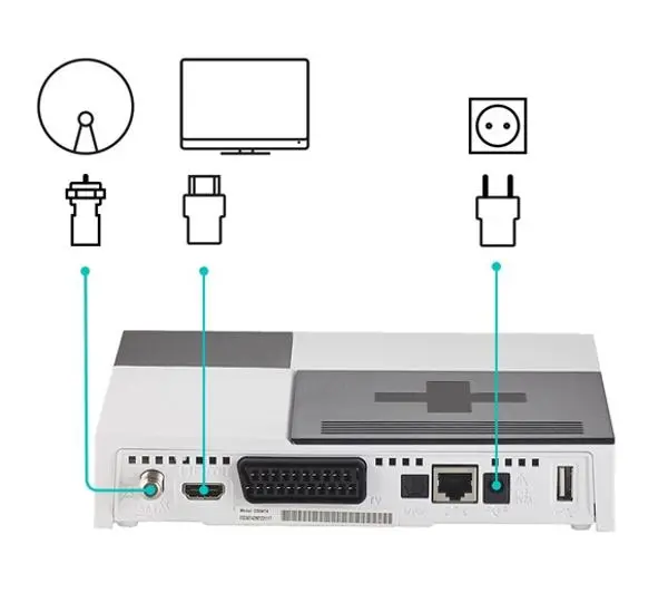 nc+ telewizja na kartę (pakiet Start+ na 1 m-c) - dekoder odnowiony WIFIBOX+ SAGEMCOM DSIW74