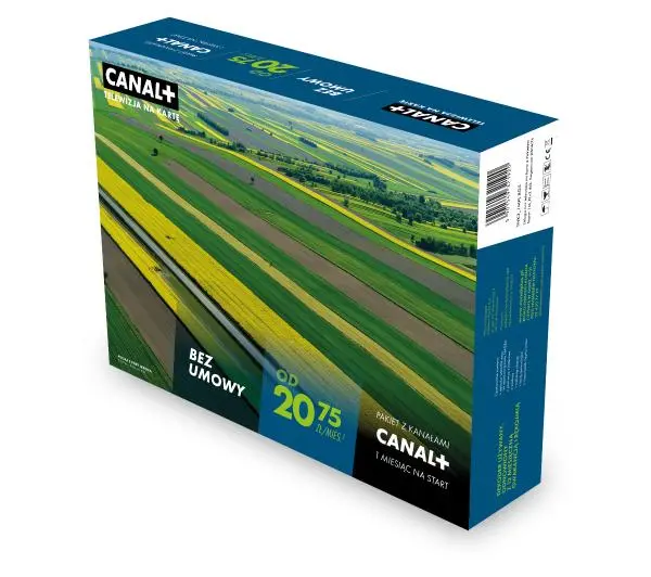 nc+ telewizja na kartę (pakiet Start+ na 1 m-c) - dekoder odnowiony WIFIBOX+ SAGEMCOM DSIW74