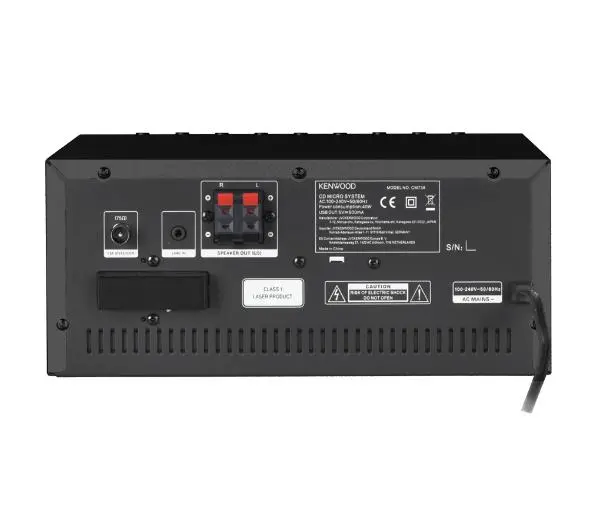 Kenwood M-9000S-B 100W Wi-Fi Bluetooth Radio FM, DAB+, Internetowe Czarny - Kup na Raty - RRSO 0%