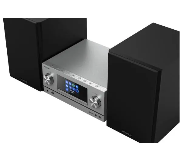 Kenwood M-9000S-S 100W Wi-Fi Bluetooth Radio FM, DAB+, Internetowe Srebrny - Kup na Raty - RRSO 0%