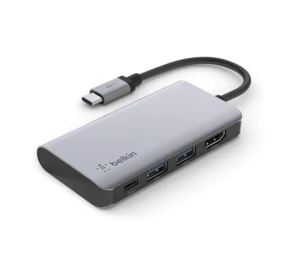 Belkin AVC006BTSGY 4w1 multiport adapter