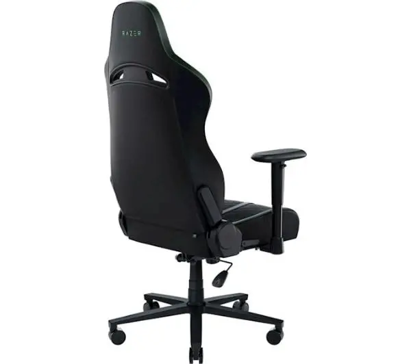 Razer Enki X Gamingowy do 136kg Skóra ECO Czarno-zielony - Kup na Raty - RRSO 0%