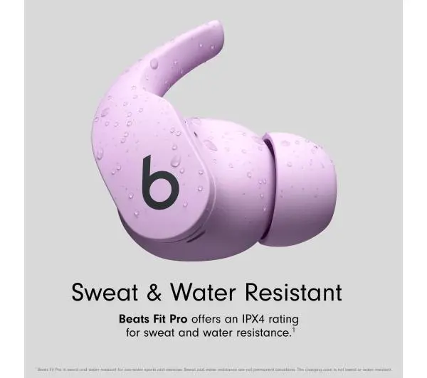 Beats Fit Pro Dokanałowe Antracytowy fiolet - ⚡ EURO HIT CENOWY! ⚡ - Kup na Raty - RRSO 0%