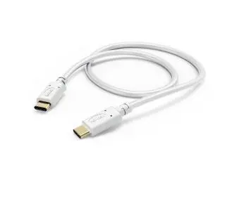 Hama USB-C do USB-C 1,5m Biały