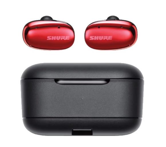 słuchawki bezprzewodowe Shure AONIC FREE (czerwony)