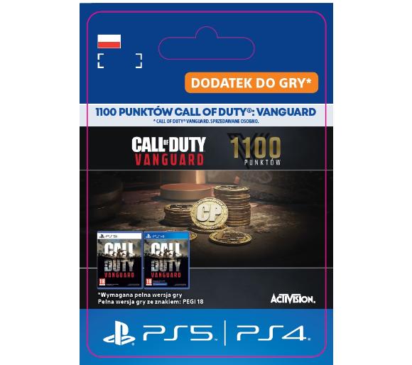 kod aktywacyjny Call of Duty: Vanguard  - 1100 punktów [kod aktywacyjny] PS4 / PS5