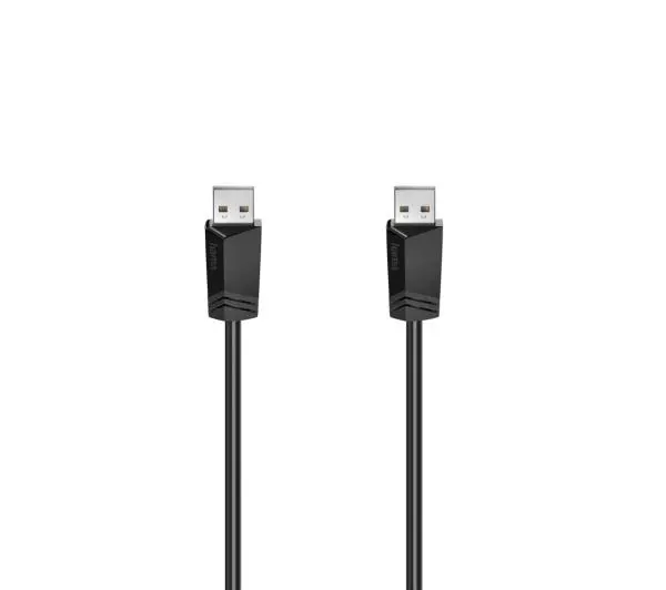 Hama USB-A 2,0 1,5m Czarny